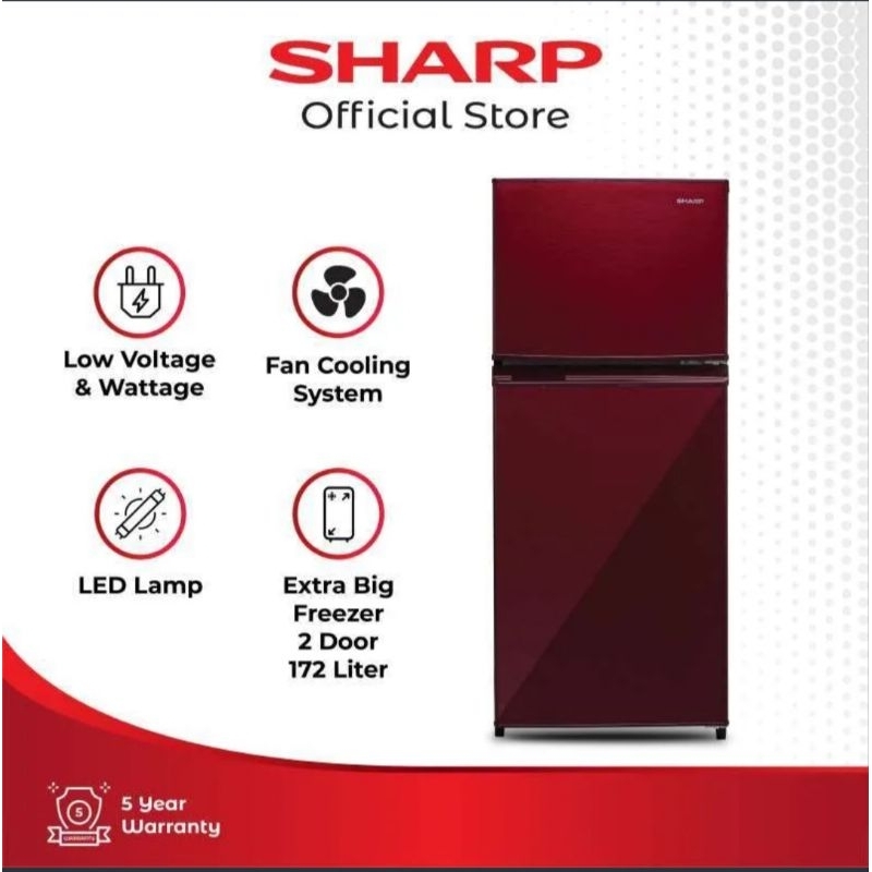 LEMARI ES SHARP SJ-195MD