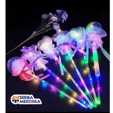 Tongkat peri mainan anak - Lampu mainan anak - Tongkat peri magic