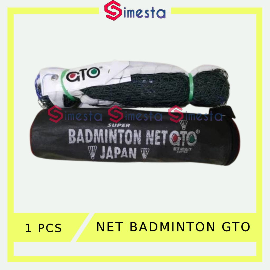 Net Bulutangkis GTO Net Badminton murah Net Jaring Bulutangkis