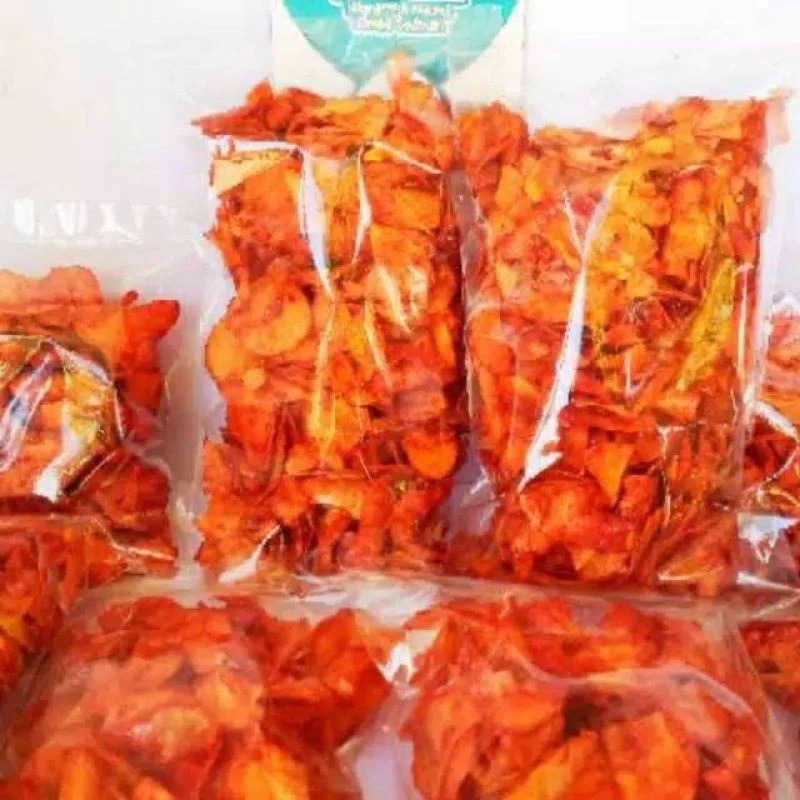 

Murah keripik singkong balado pedas 250gram