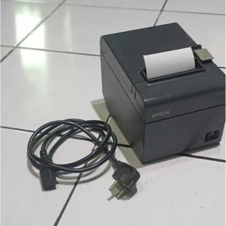 Printer Thermal Epson TM-T82 – USB – Autocutter – Siap Pakai + Adaptor & Kabel