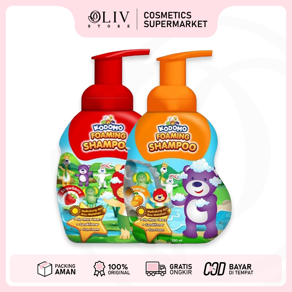 Kodomo Foaming Shampoo 250ml | Shampoo Anak Anak