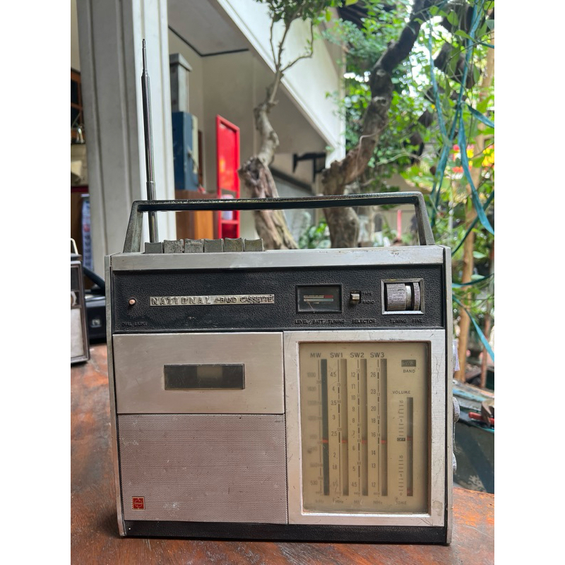 Radio Tape / Radio Cassette Recorder Jadul, National RQ-235S