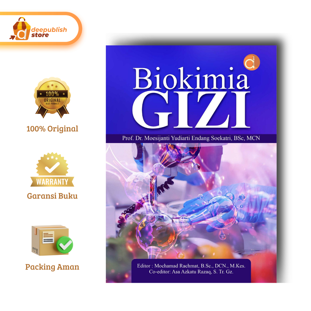 Deepublish - Buku Biokimia Gizi - Buku Gizi