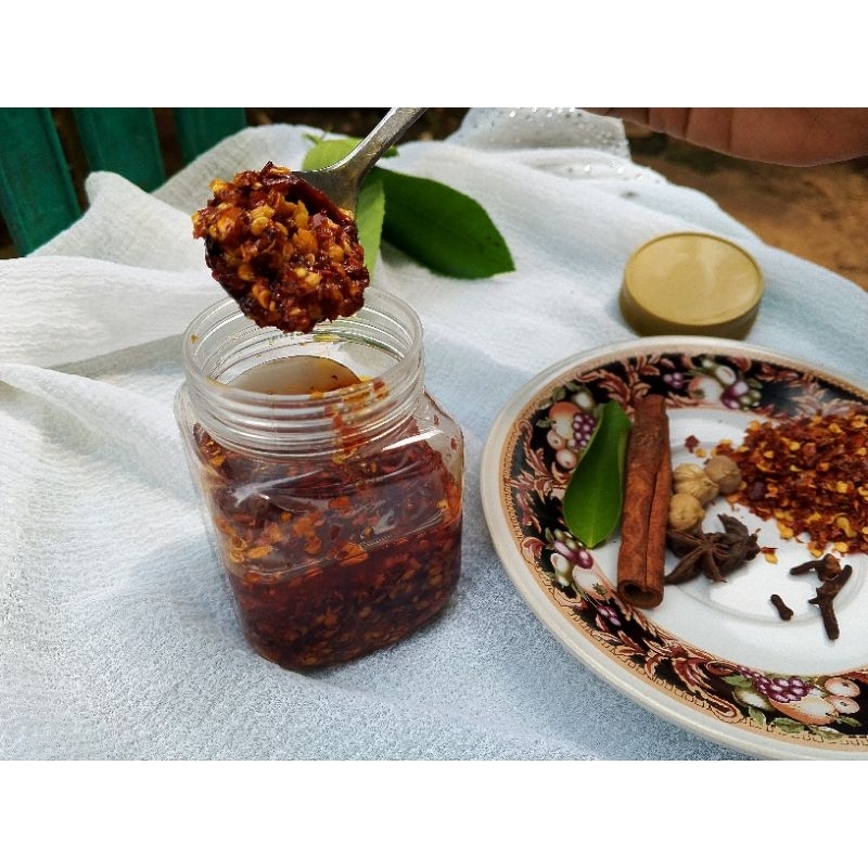 

Chili oil Rempah Nusantara / minyak cabai / variant rempah / rasa rempah