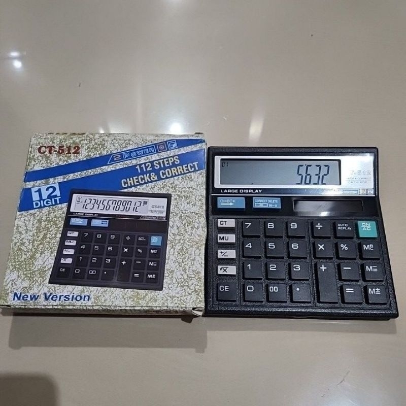 

Kalkulator CT-512 12 digit