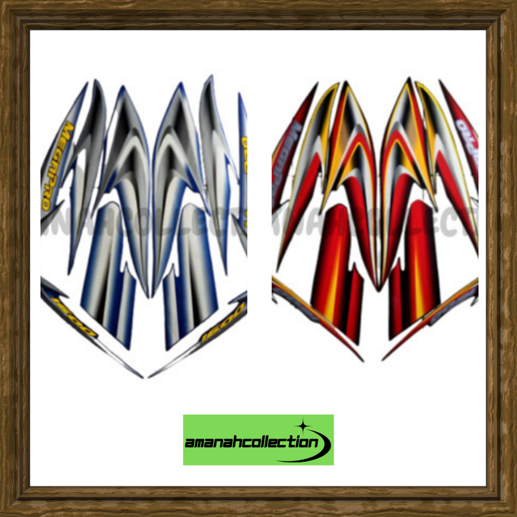 Stiker Striping MEGA PRO 2006 | List Stiker Standar MEGA PRO 2006  terlaris&termurah