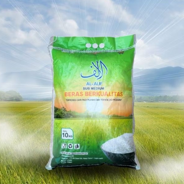 

Beras 44s Al Alif 10 kg