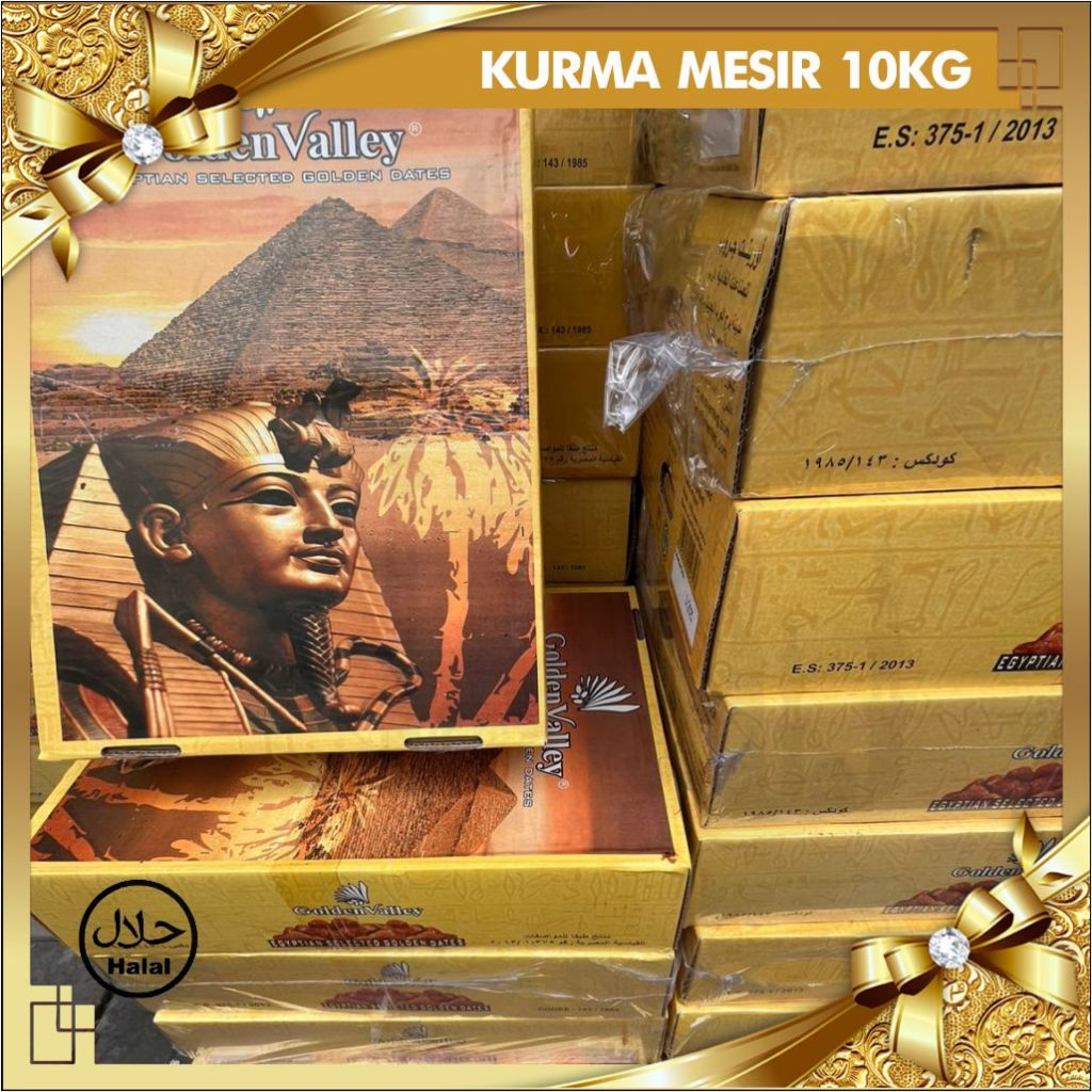 

Kurma mesir kemasan dus 10 kg