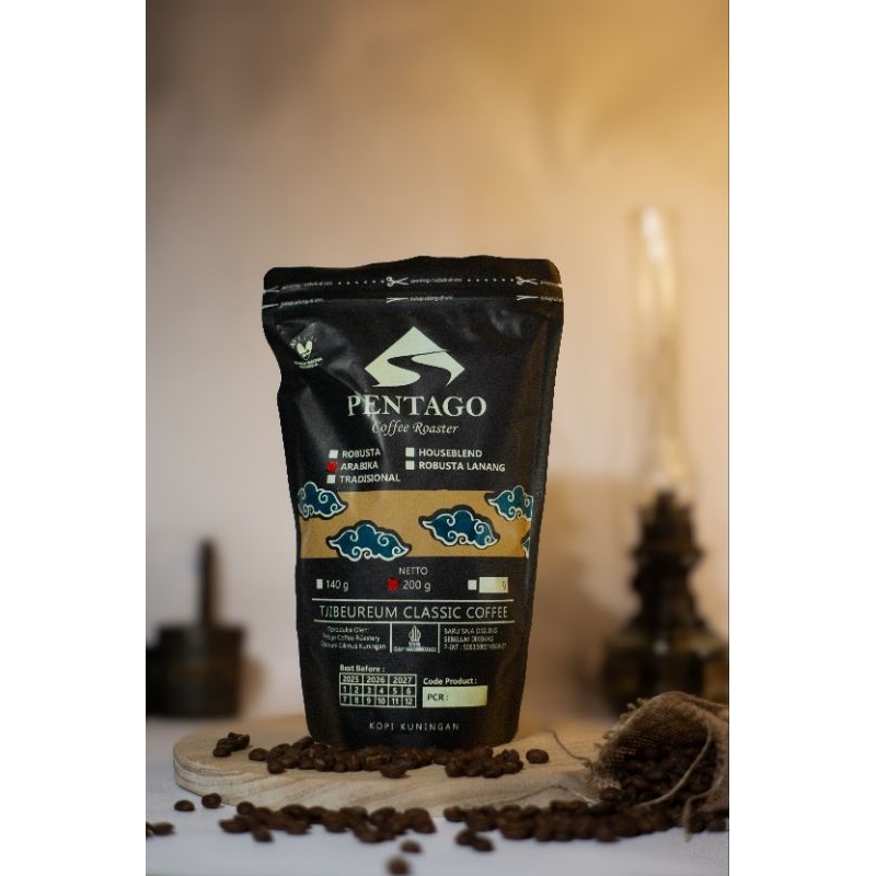 

[PENTAGO] Kopi Arabica 225gram