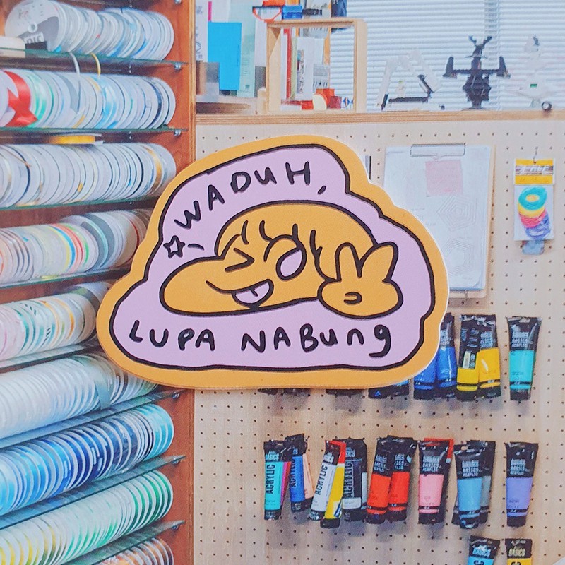 

Waduh Lupa Nabung - Vinyl Sticker