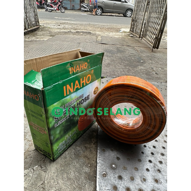 SELANG KOMPRESOR 50 METER ANGIN 8,5MM X 14MM UDARA JET CLEANER HOSE STEAM 50M CUCI MOBIL MOTOR COMPR