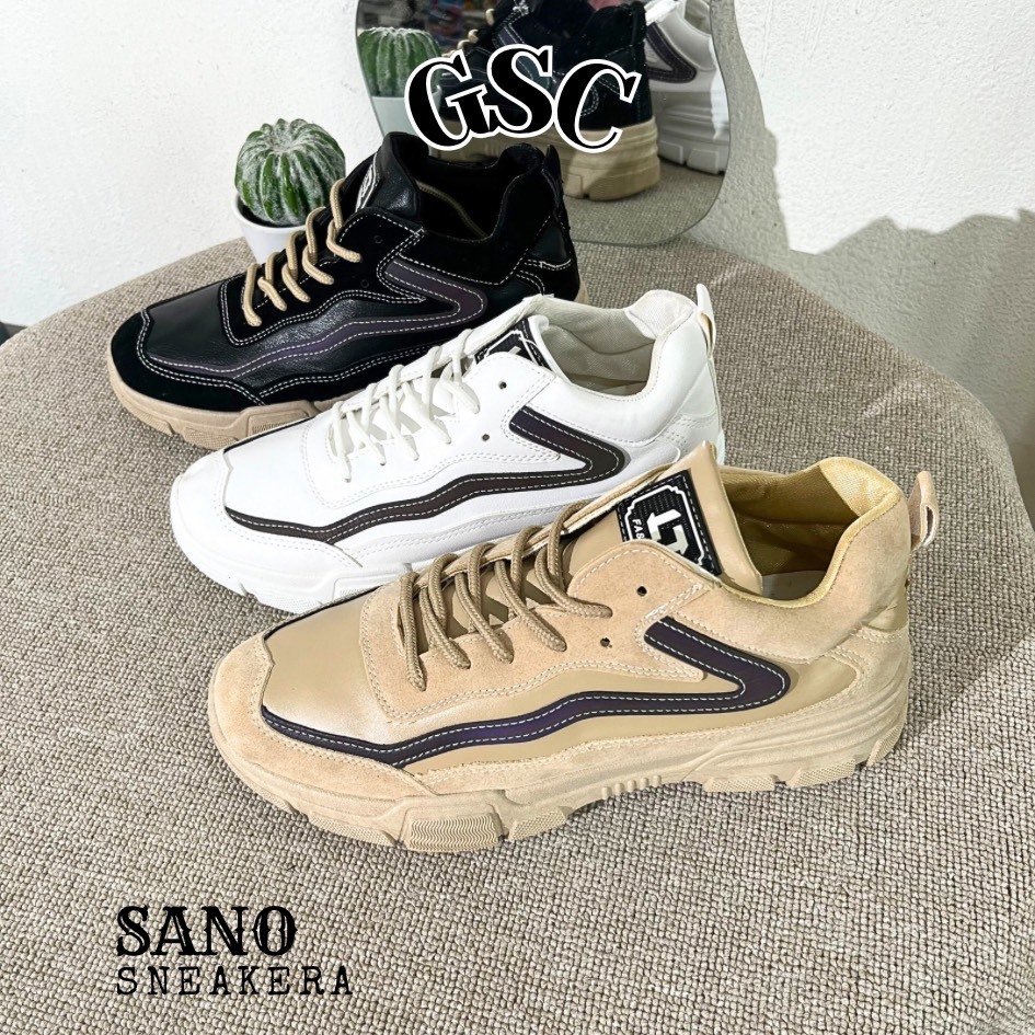 GSC Sano Semi Boots Reflektif Original Sepatu Pria Casual Sneaker Import