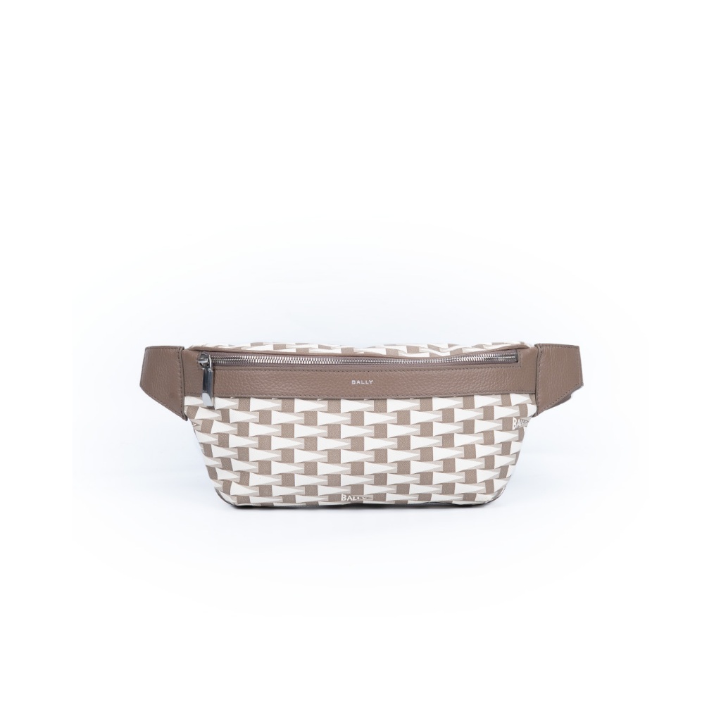 BALLY PENNAT BELT BAG DEEP SEPIA