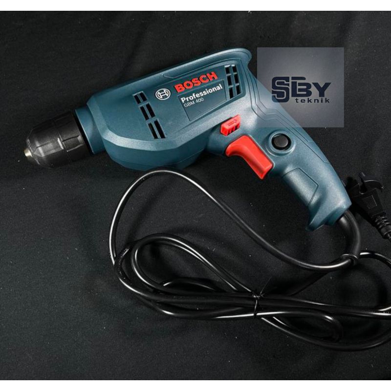 MESIN BOR 10MM BOSCH GBM 400/MESIN BOR TANGAN 10MM GBM 400 BOSCH ORIGINAL ASLI