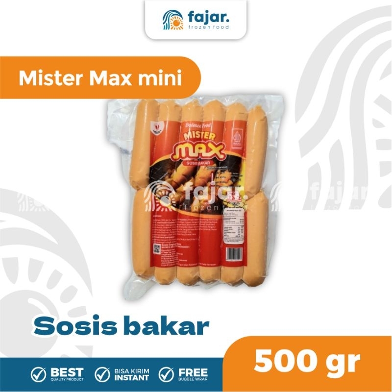

[Best Seller] Mister Max Mini Sosis Bakar 500g