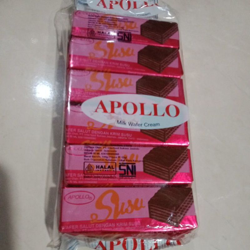 

WAFER APOLLO COKLAT /SUSU