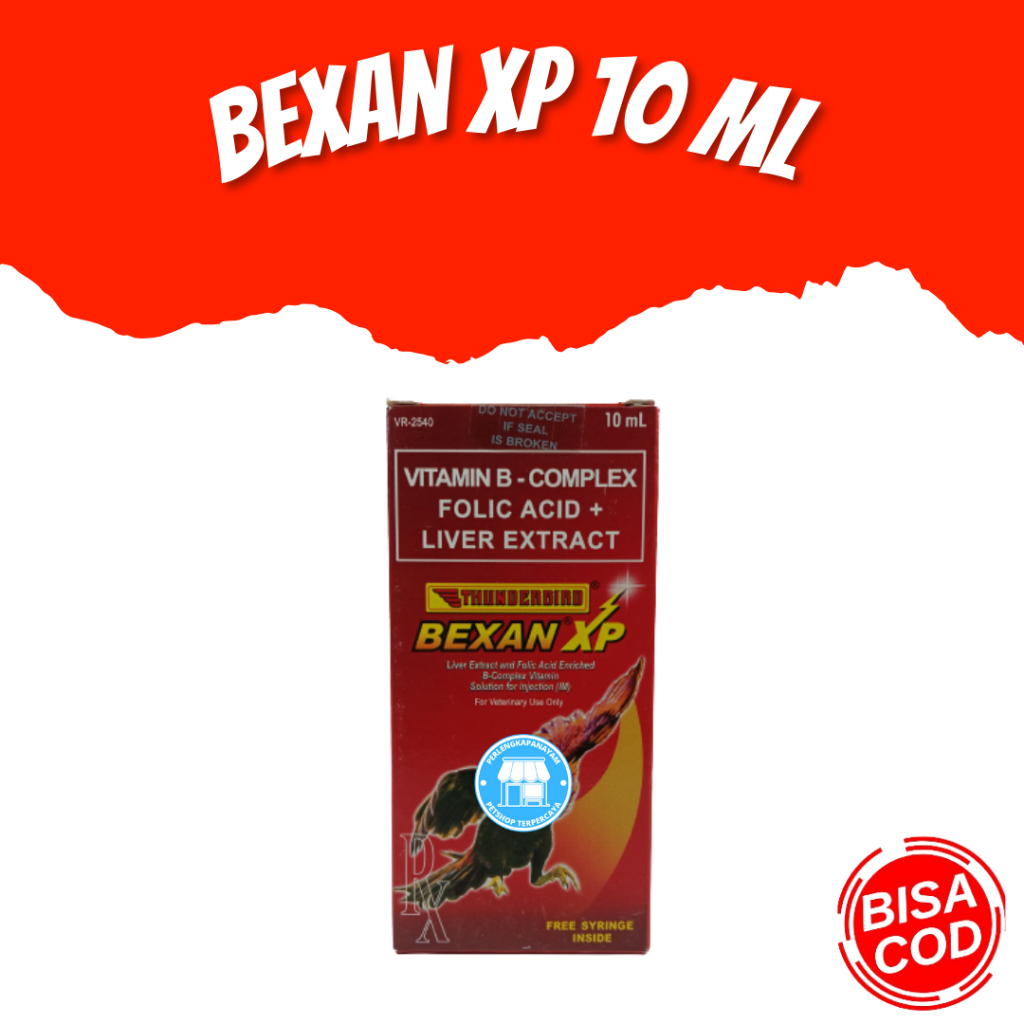 bEXAN XP Doping Ayam Vitamin Ayam Menambah Stamina Import Phillipine