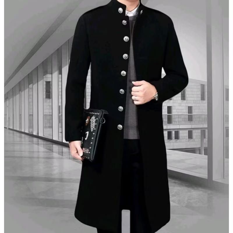 jaket jubah pria/jaket panjang pria terbaru