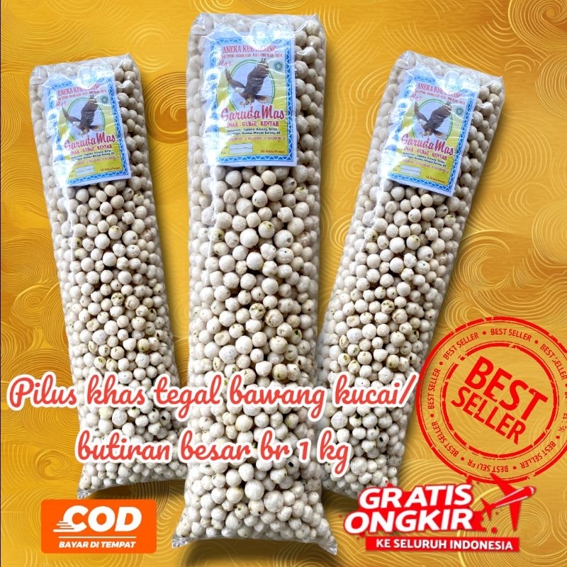 

pilus khas tegal bawang kucai /butiran besar br 1 kg