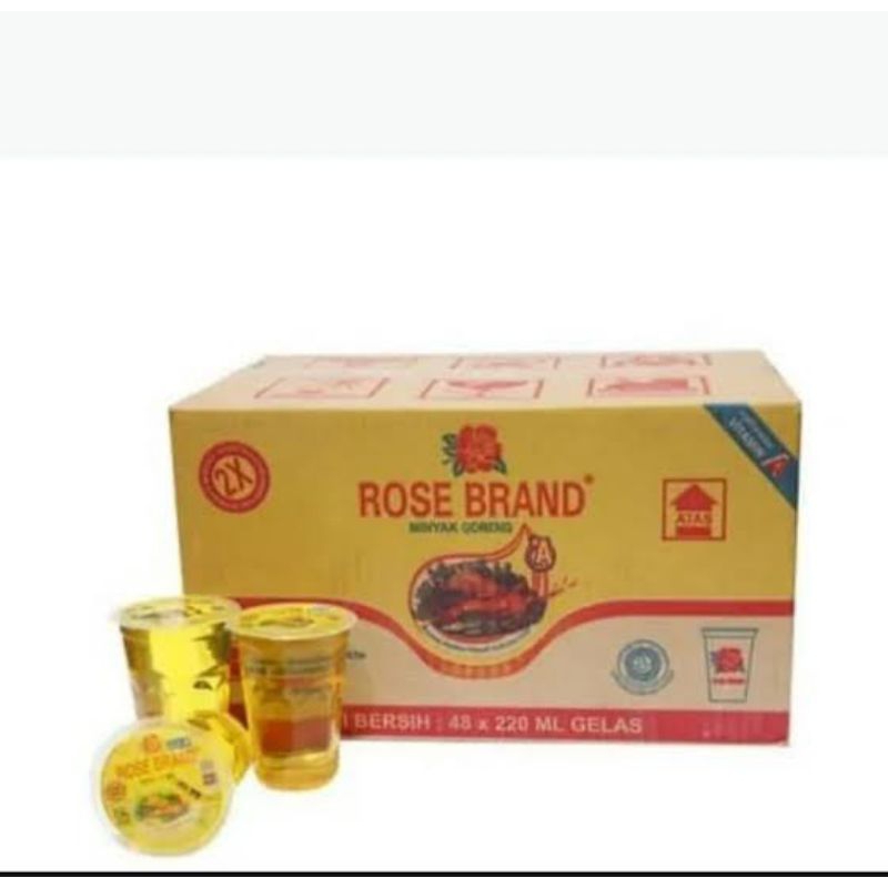 

minyak gelas rose brand