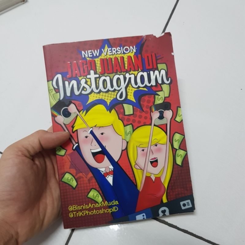 Buku Jago Jualan di Instagram by rico huang / Buku Bekas