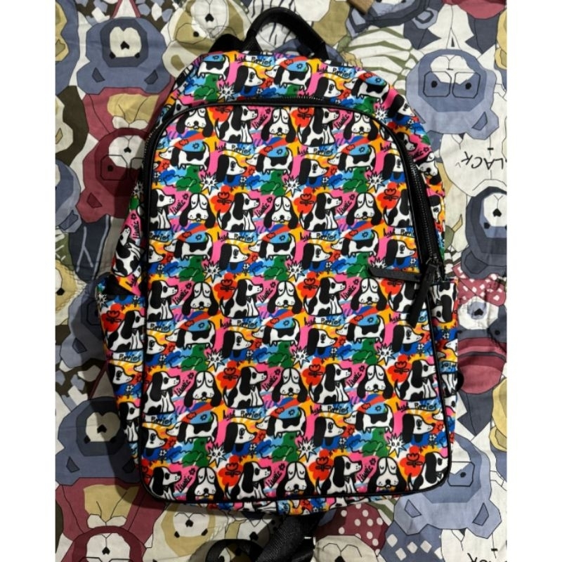Preloved - Tas backpack tas ransel merk Hush Puppies