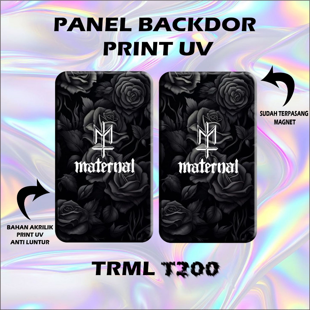 

Material Panel Backdor Print UV Anti Luntur SUDAH TERPASANG MAGNET