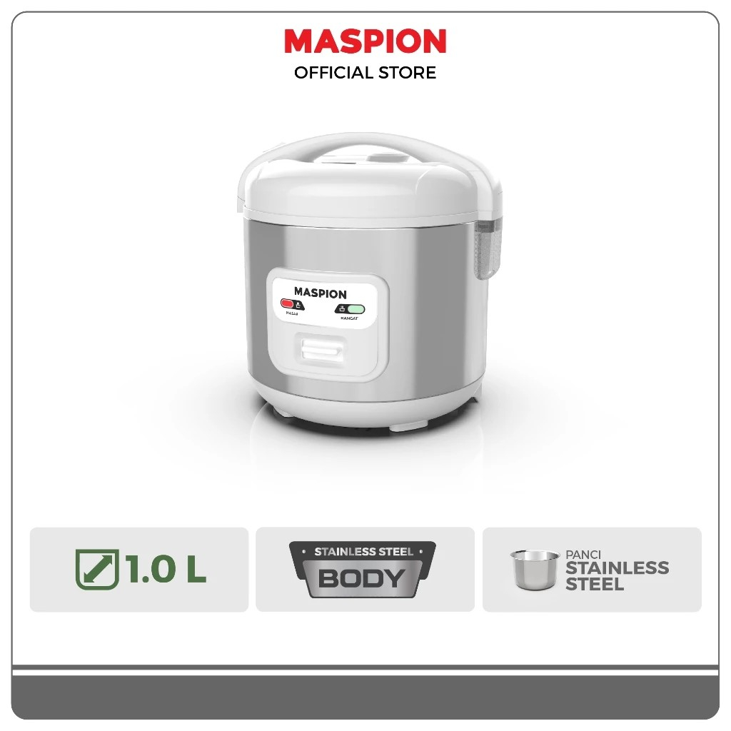 RICE COOKER MASPION MRJ-1003 TSS penanak nasi pemanas nasi magic com magic jar magic warmer plus