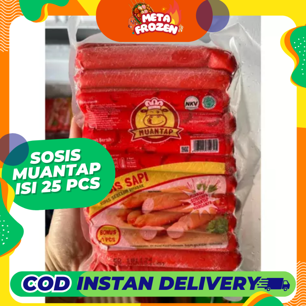 

Sosis Sapi Muantap - Isi 25 Paling Murah Berkualitas