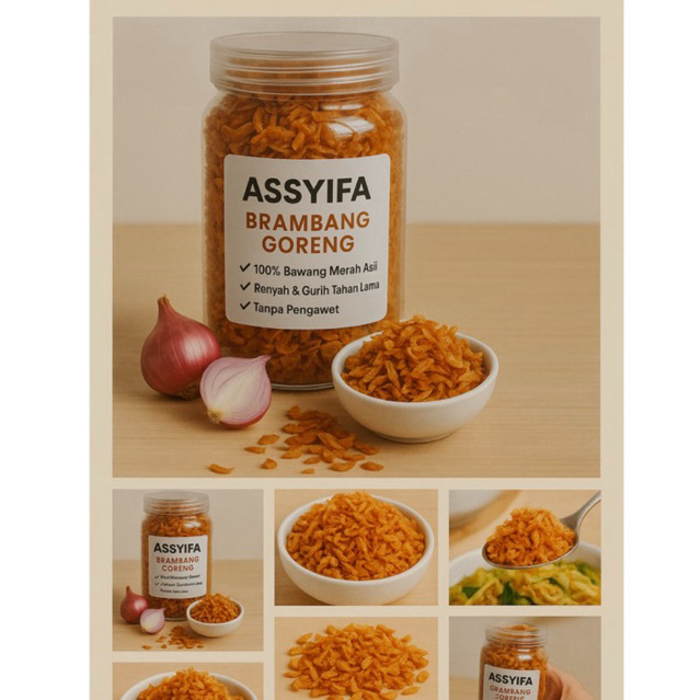 

Lauk Bawang Merah Goreng Atau Brambang Goreng Assyifa – Camilan Renyah & Gurih yang Bikin Ketagihan