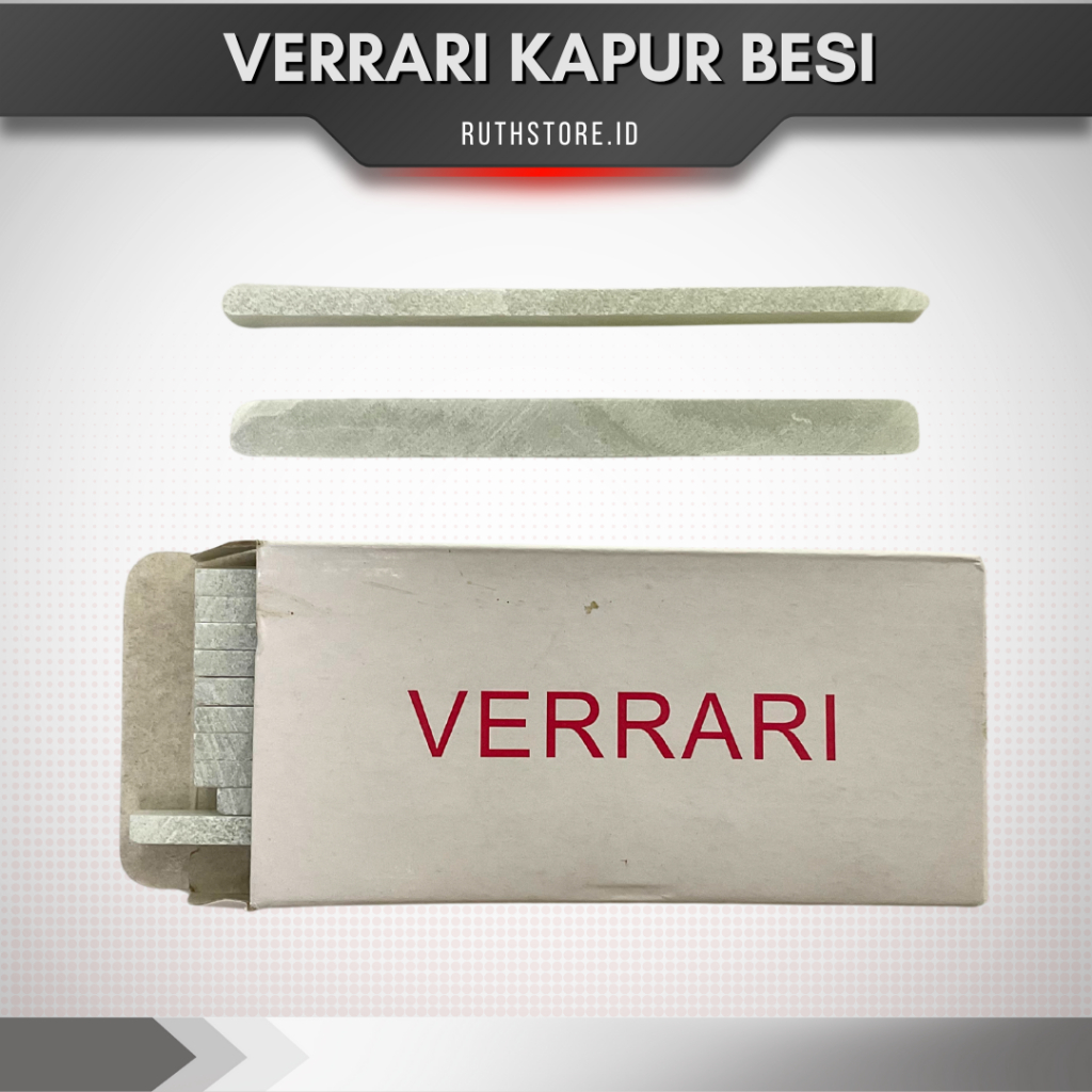 

VERRARI Kapur Besi Putih/Plate Stone Pencil/Pencil Tulis Besi/Kapur Tulis Besi/Kapur Proyek
