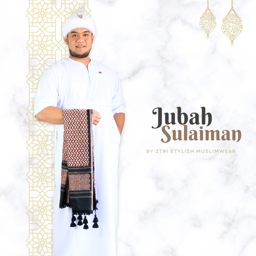 Jubah Pria Remaja Model Gamis Muslim Dewasa Jubah Premium Resleting Katun Toyobo