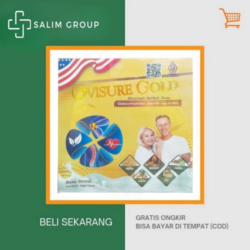 

Ovisure Gold Susu Kesehatan TulangPersendian Syaraf Kejepit Tulang Keropos