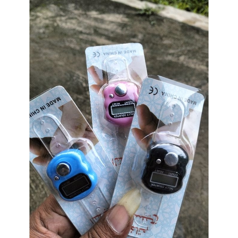 Cincin tasbih LED digital alat hitung perlengkapan ibadah