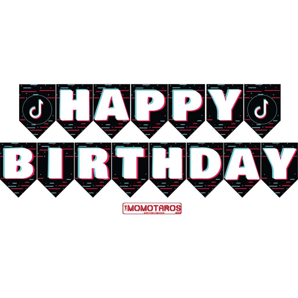 Banner HBD Tik Tok TikTok