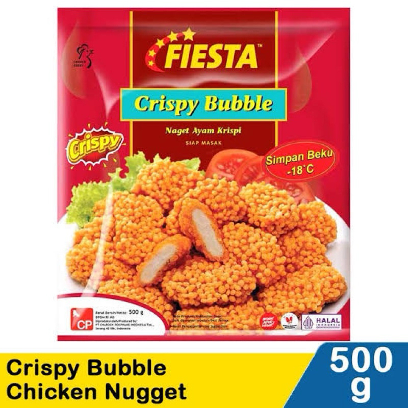 

Fiesta Nugget Crispy Bubble - 500gram