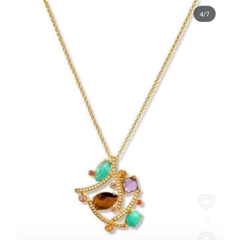 Sunny turquoise necklace