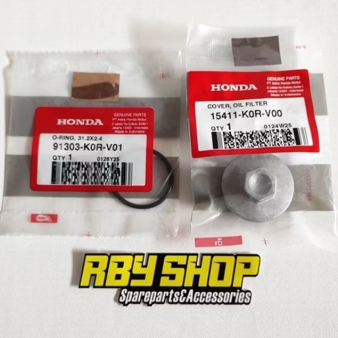 Baut Tutup Saringan Filter Oli PCX 160 ADV 160 Vario 160 Stylo 160 Beat K1AL Original Honda