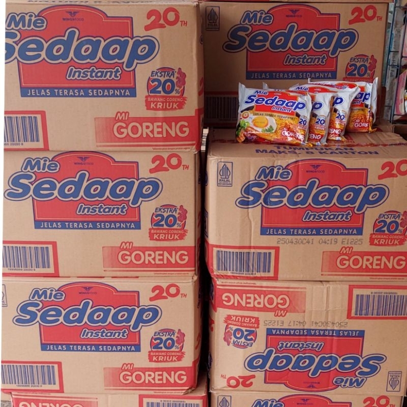 

SEDAP GORENG 1 dus [KARTON] Mie Goreng Sedaap 90 gram