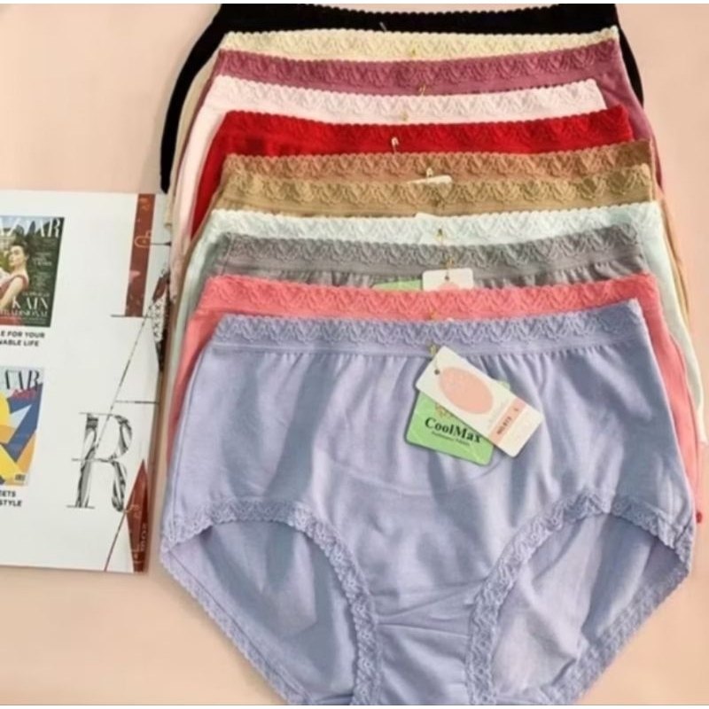 3 pcs cd celana dalam yadaili renda 613