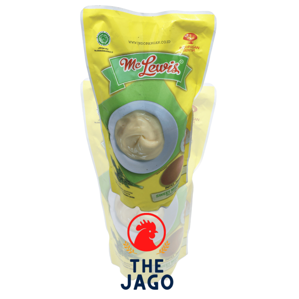 

Mc Lewis Sweet Mayo 1kg – Mayonais Manis Lembut, Cocok untuk Salad Buah, Sushi, Roti & Camilan