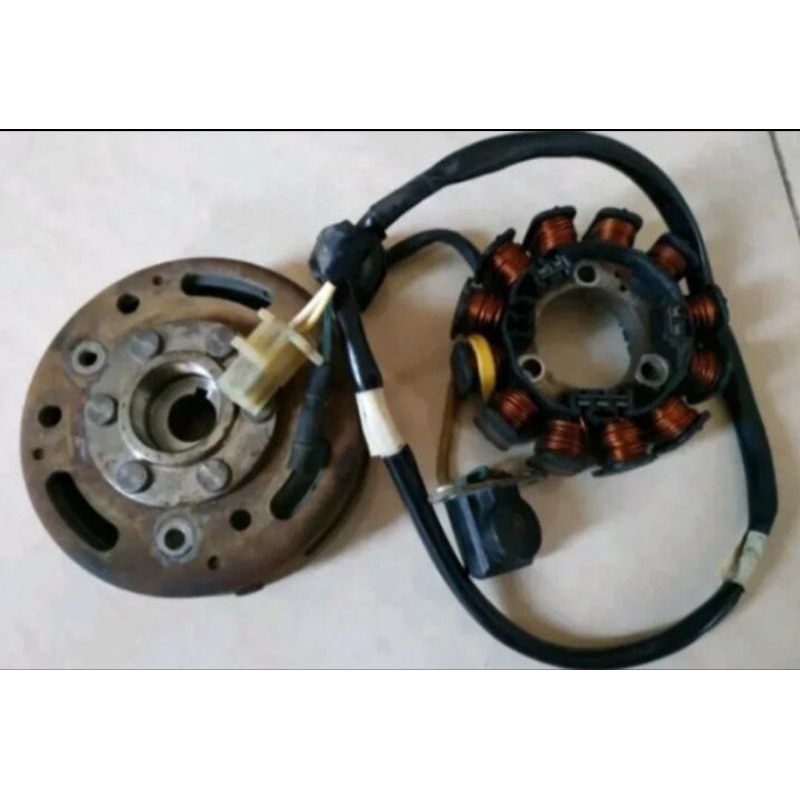 Spul+Magnet Vario 110 Karbu/Techno Karbu Original Copotan