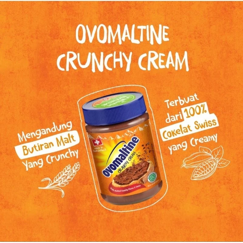 

Bny31 OVOMALTINE Crunchy Cream 230gr
