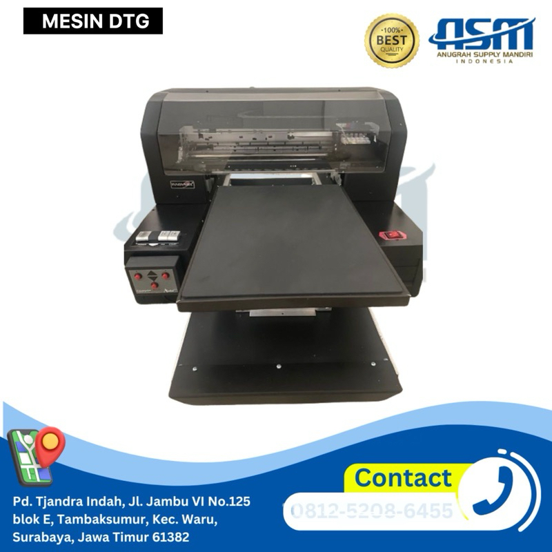 MESIN PRINTER DTG DIGITAL PRINTING KAOS A3 sablon baju digital