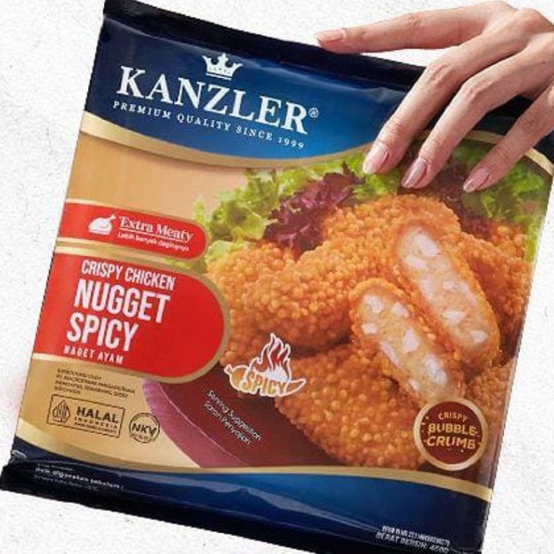 

Kanzler Nugget Crispy Spicy 450gr