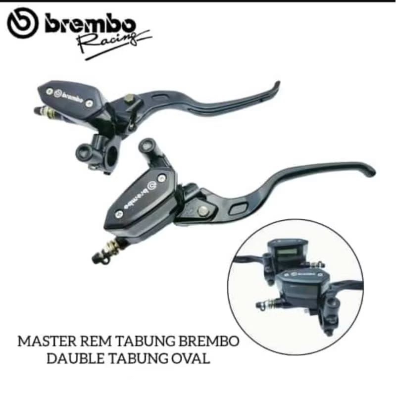 master rem brembo kiri kanan tabung oval untuk motor nmax old nmax new adv pcx new pcx old