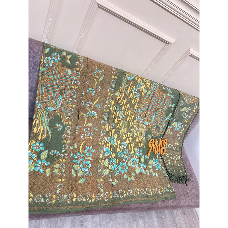 MdS Kamen Sutra Baron Semi Tulis Warna Pastel Set Selendang