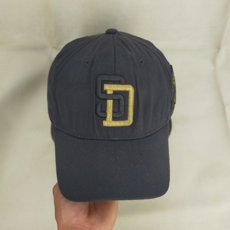 topi cap MLB inisial SD second bekas preloved original branded