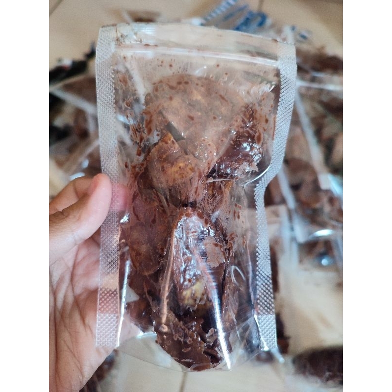 

KERIPIK PISANG COKLAT LUMER KEMASAN POUCH